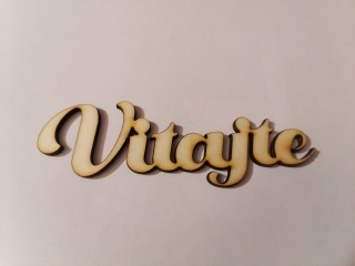 Nápis - Vitajte2 14x5cm 