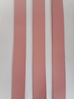 Kožený pás 2cm široký, dĺžka 30cm - staroružový