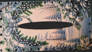 3D kapesníkovník s dierkami  UV tlač 3mm - 24,5x13cm - typ38