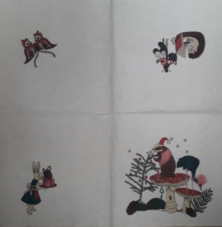 Servítka T 08 - 25x25cm