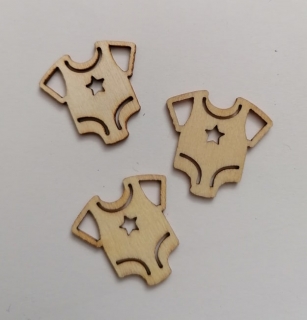 Filigránový výrez body - 2,4 x 2,4cm
