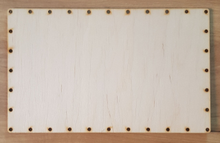 Preglejkové dno na opletanie obdĺžnik 3mm - 30x20cm