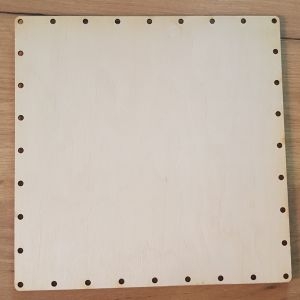 Preglejkové dno na opletanie štvorec 3mm - 25x25cm