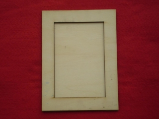 Drevený fotorámik - laserom rezané 15x20cm (10x15cm)