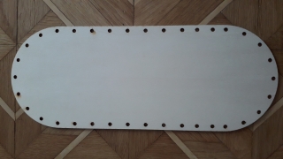 Preglejkové dno oválne 3mm - 37,5x14,5cm (zmrzlinák)