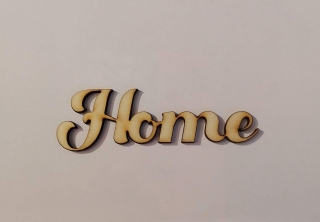 Nápis HOME - 8 x 2,5cm 