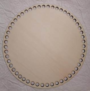 Preglejkový kruh na háčkovanie 3mm - Ø 30cm