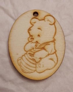 Postavička Macko Pu 3,5x3cm