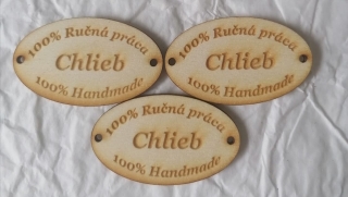 Tabuľka Chlieb 5x3cm