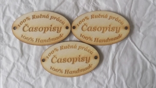 Tabuľka Časopisy 5x3cm