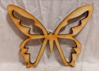 Drevený motýľ1 40x60mm 