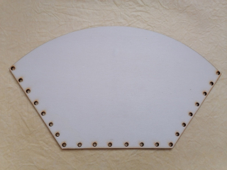 Stojan na prestieranie 34x20cm 3mm - čisté