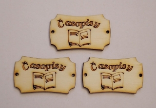 Tabuľka Časopisy 5x3cm