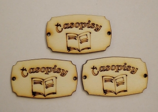 Tabuľka Časopisy 5x3cm
