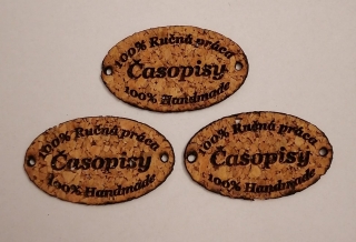 Korkový štítok 50 x 30mm - Časopisy