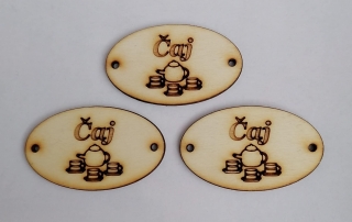 Česká tabuľka 5x3cm - Čaj