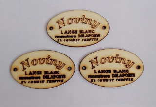 Česká tabuľka 5x3cm - Noviny