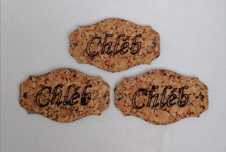 Česká korková tabuľka 5x3cm - Chléb