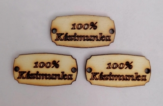 Maďarská tabuľka 3,5x1,8cm - Ručná práca