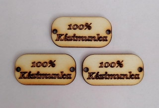 Maďarská tabuľka 3,5x1,8cm - Ručná práca