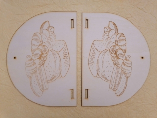 Preglejkový poklop č1 na piknikový kôš 19x26cm