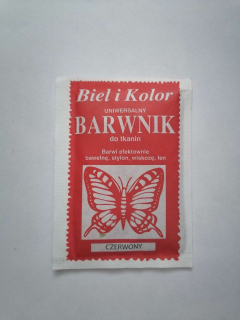 Farba na textil - Červená