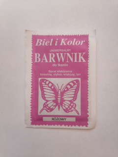 Farba na textil - Ružová