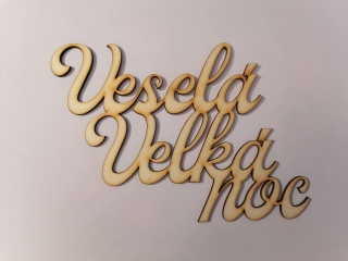 Veselá Veľká noc 20x14cm