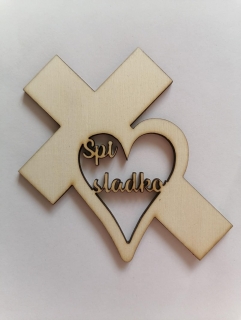 Výrez Srdce 8cm - Spi4