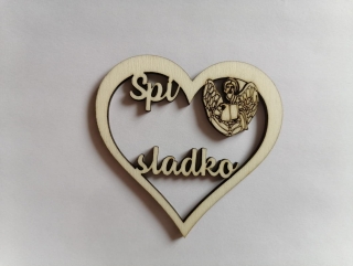 Výrez Srdce 8cm - Spi5