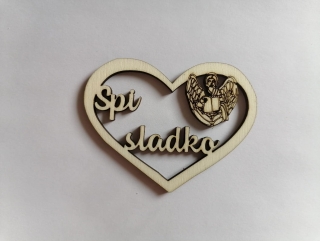Výrez Srdce 8cm - Spi6