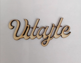 Nápis - Vitajte4 8x3cm 