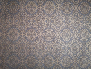 Netkaná textília Heidelberg 40cm x 1,2 m - zlato-šedá