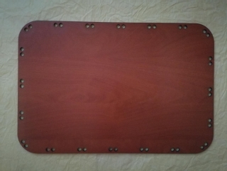 Sololitové dno obdĺžnik kalvados 30x20cm - zagulatené