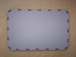 Sololitové dno obdĺžnik svetlo šedý 30x20cm - zagulatené
