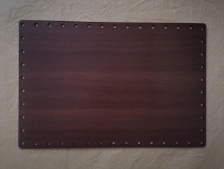 Sololitové dno obdĺžnik orech aida 30x20cm 