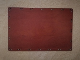 Sololitové dno obdĺžnik kalvados 33x25cm - s tromi dierkami v rohu