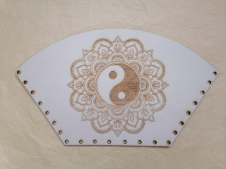 Stojan na prestieranie 34x20cm 3mm - Jin a Jang2