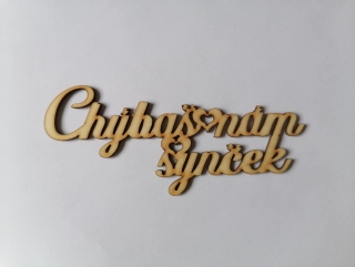 Chýbaš nám 15x5,5cm - synček1