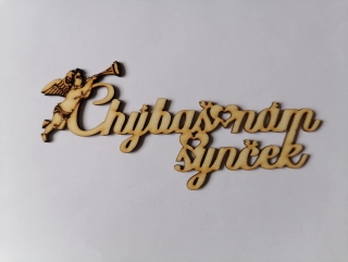 Chýbaš nám 15x5,5cm - synček2