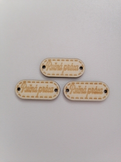 Tabuľka Ručná práca 3,5x1,5cm