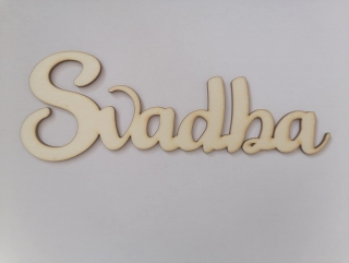 Drevený nápis SVADBA3 15x4cm