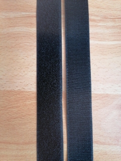 Suchý zips 20mm - 916 čierny háčik 
