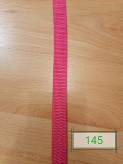 Nosný popruh 20mm/1,3mm - 145 cyklaménový