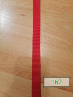Nosný popruh 20mm/1,3mm - 162 červený