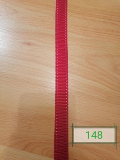 Nosný popruh prešívaný 20mm - 148 červený