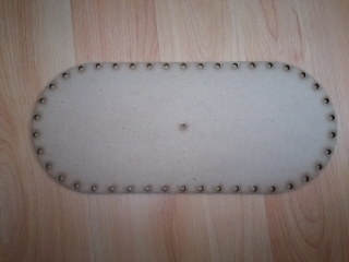 Sololitový poklop na chlebník oválny 3mm - 33,5x14,5cm ( na knopku)
