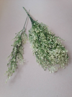 Ozdobná vetvička - biela
