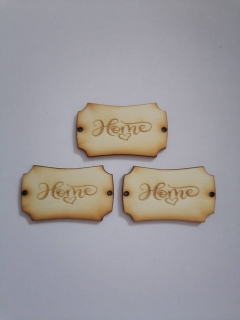 Tabuľka dekoračná Home7 5x3cm