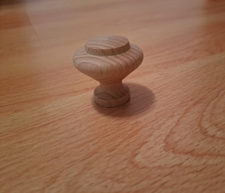 Knopka BUK - brúsená, pr. 34 mm